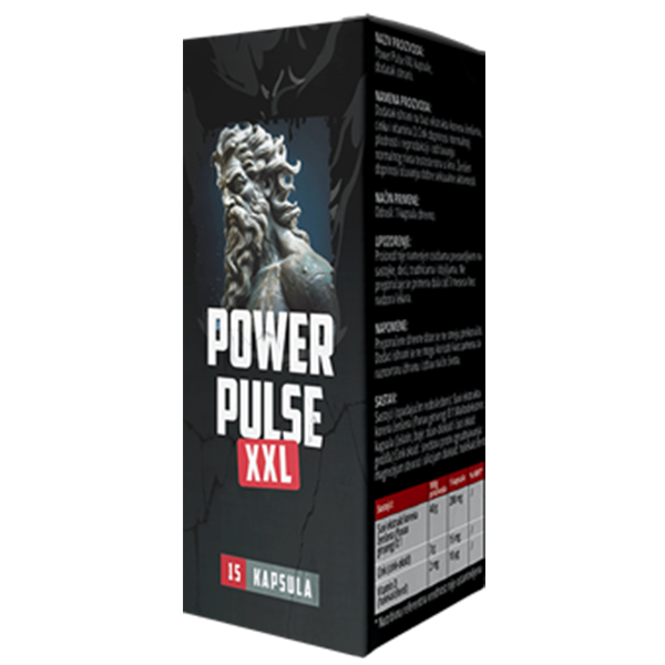 Power Pulse XXL – dodatak prehrani za mušku snagu i izdržljivost